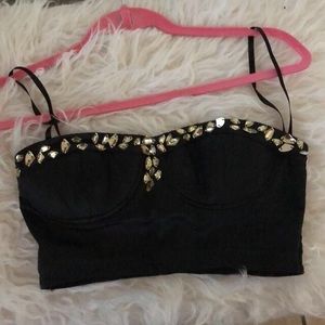 🌹Rhinestone Bralette